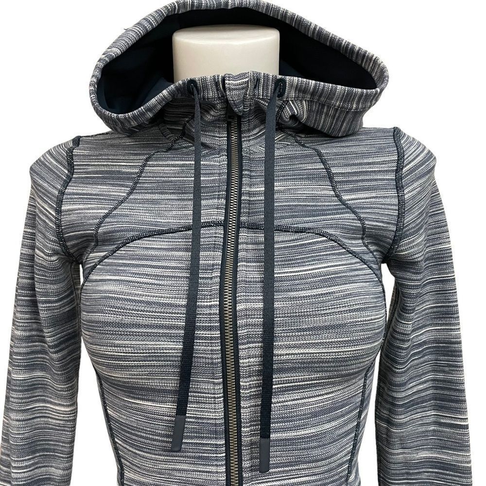 Lululemon Hooded Define Jacket
Mini Space Dye Heathered Nocturnal White sz 4 - Picture 4 of 9